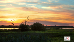 Zonsondergang Sandebuur