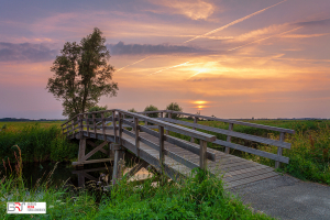 Zonsondergang Sandebuur