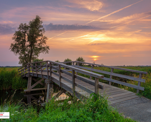 Zonsondergang Sandebuur