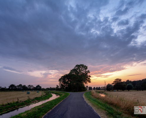 Splitsing Weg Onlanden