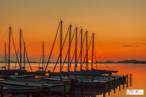 Zonsopkomst Leekstermeer