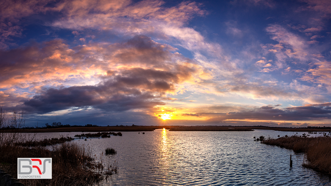 Zonsondergang De Onlanden