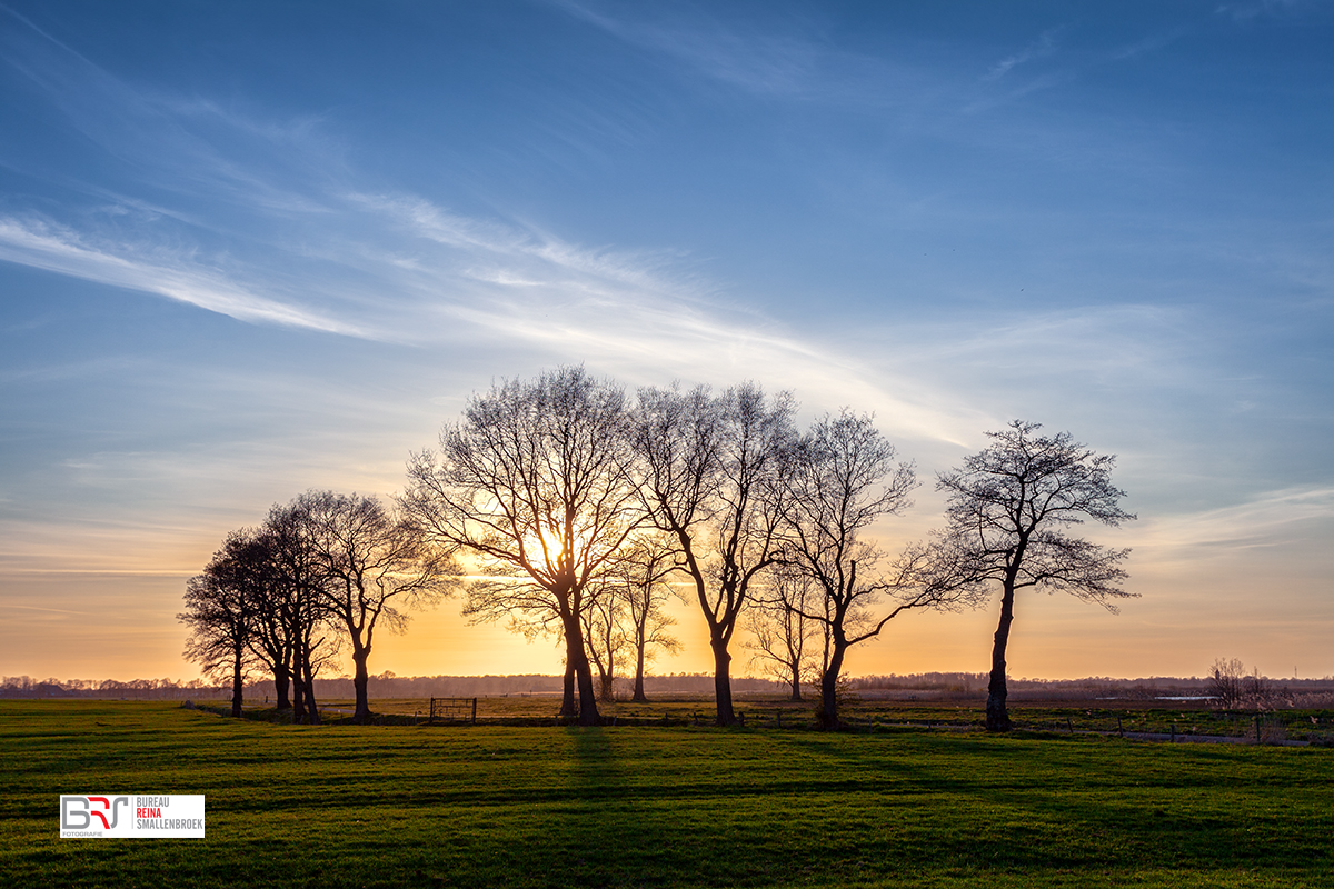 Zonsondergang De Onlanden