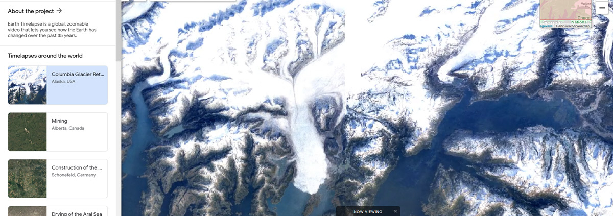 Google Earth Time Lapse
