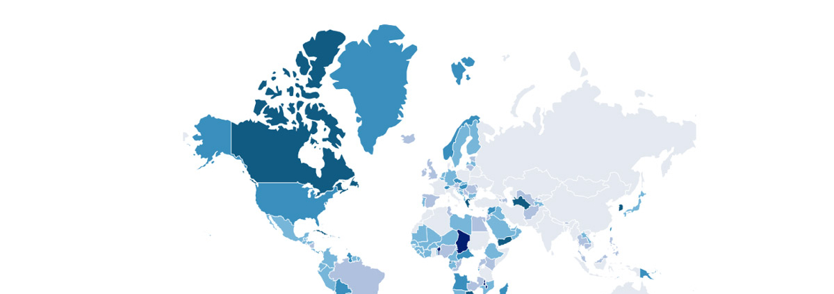 Interactieve kaart data