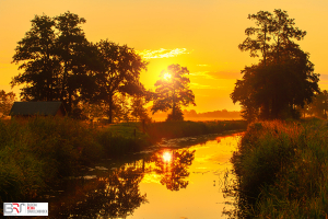 Zonsopkomst Nienoordsche Polder