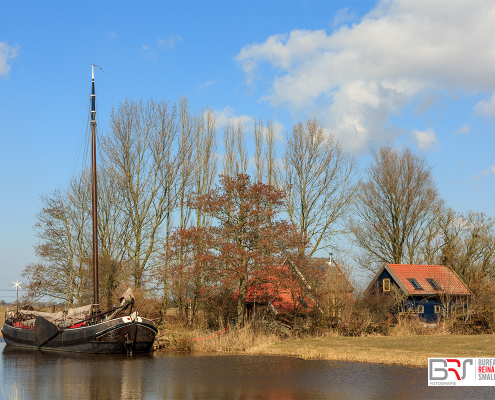 Aduarderdiep met Schip