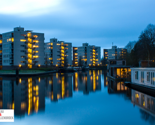 canal Groningen_blue hour