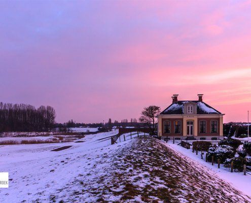 de batterij Zoutkamp