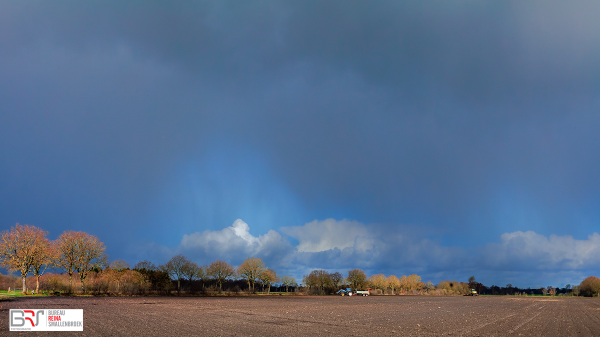 Haglbui in het landschap