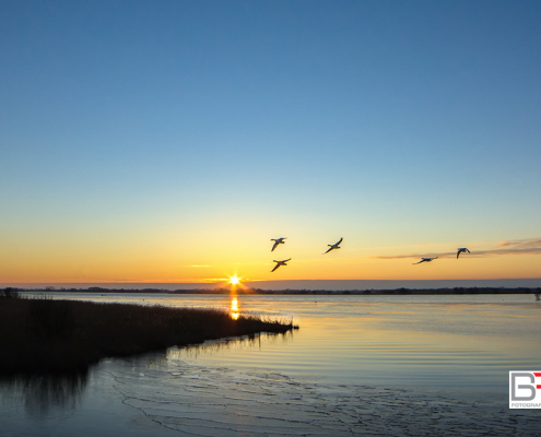 Zonsopkomst Leekstermeer