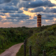 vuurtoren dishoek met pad