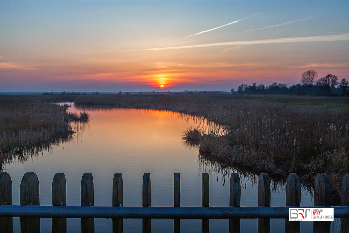 Zonsondergang Onlanden