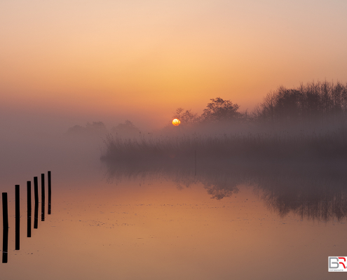 Zonsopkomst Leekstermeer