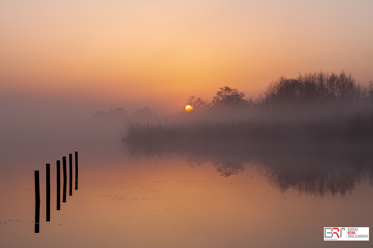 Zonsopkomst Leekstermeer