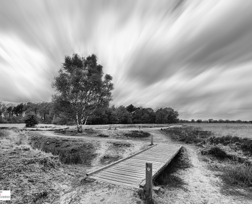 Long Exposure met brug Balloerveld.zw