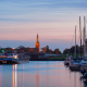 Damsterhaven Delfzijl_Met zicht op Kerk Farmsum