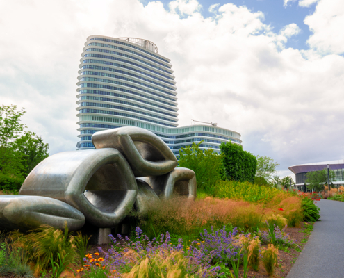 Duo/Belastingdienst en paviljoen Sterrebos Groningen