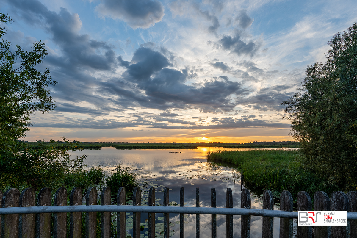 Onlanden op de brug bij de Mijmerbank