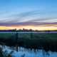 Na zonsondergang Nienoordschepolder