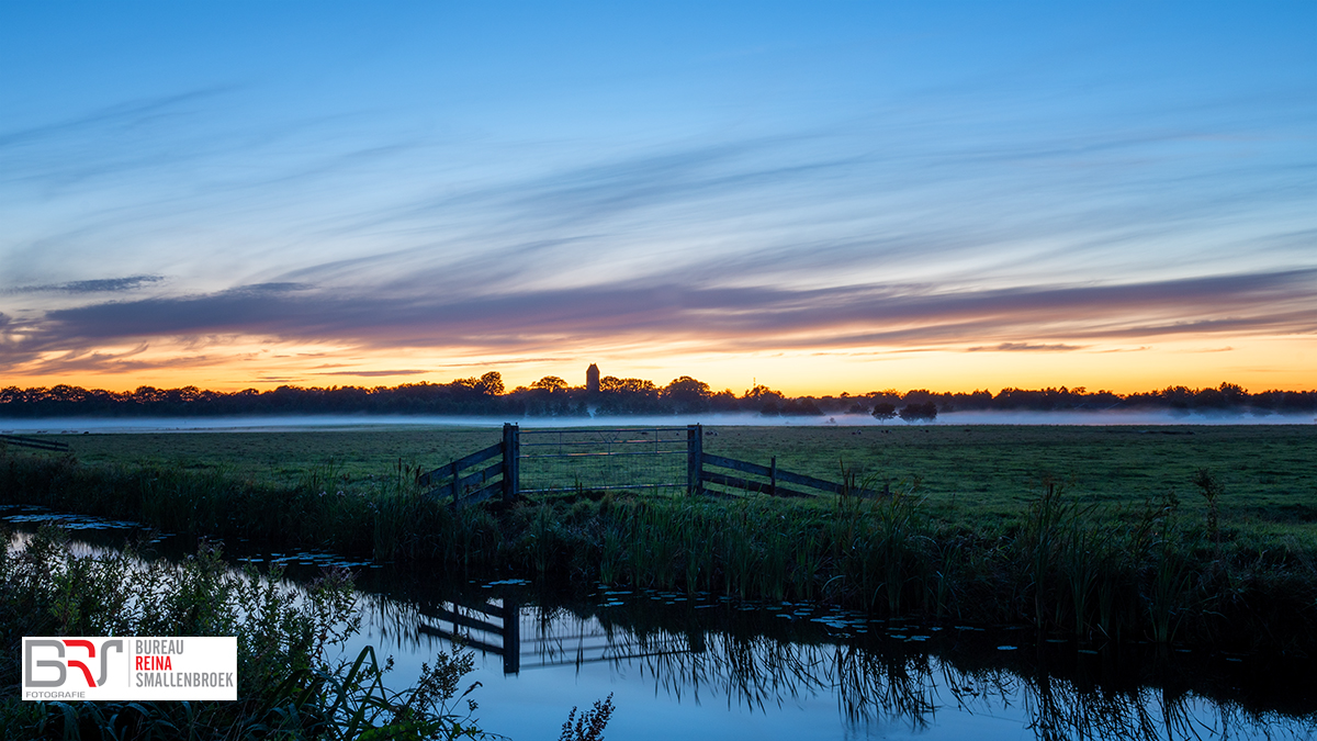 Na zonsondergang Nienoordschepolder