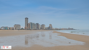 Boulevard Vlissingen vanaf het strand