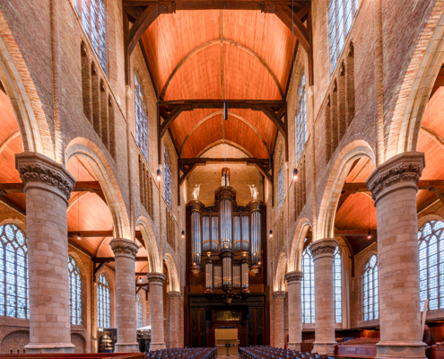 Nieuwe Kerk Delft met orgel