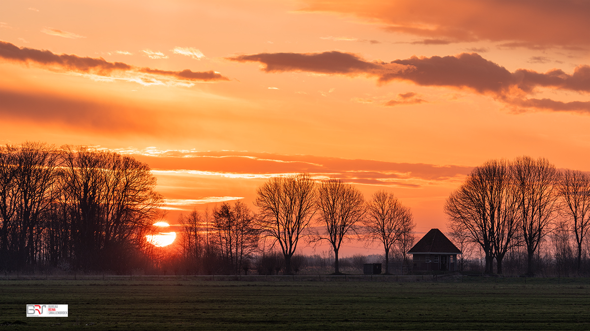 Zonsopkomst in De Onlanden