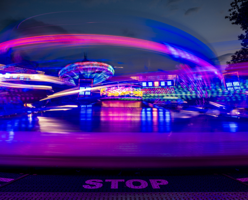 Long zExposure Kermis attractie