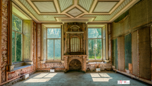 Urbex oude boerderij - kamer