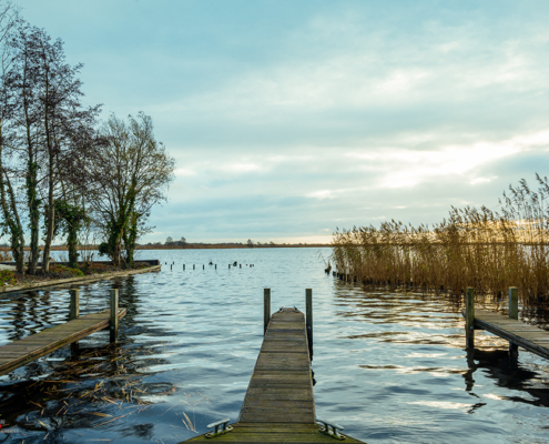 aanlegsteigers Pool Leekstermeer