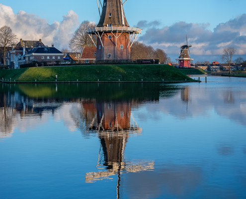 Molens Zeldenrust en De Hoop in portret