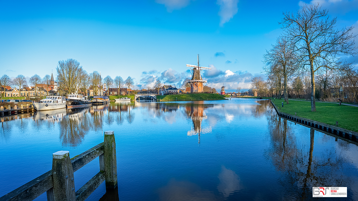 Molens Zeldenrust en De Hoop overdag