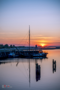 zonsondergang Zoutkamp