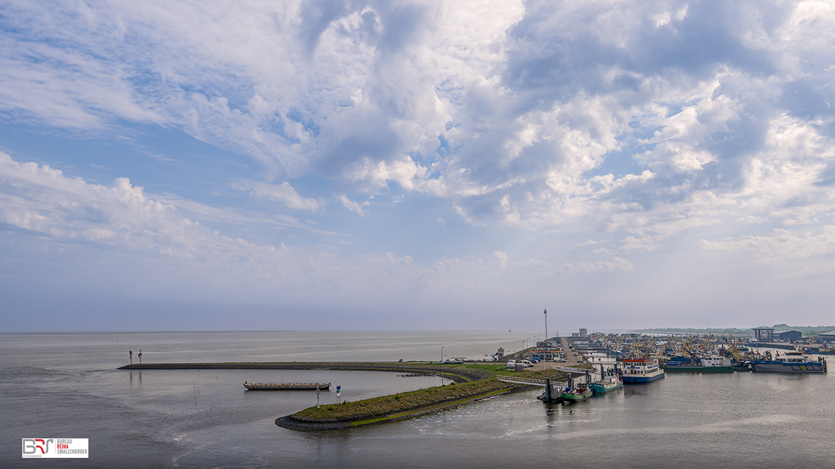 Haven Lauwersoog vanaf het WEC