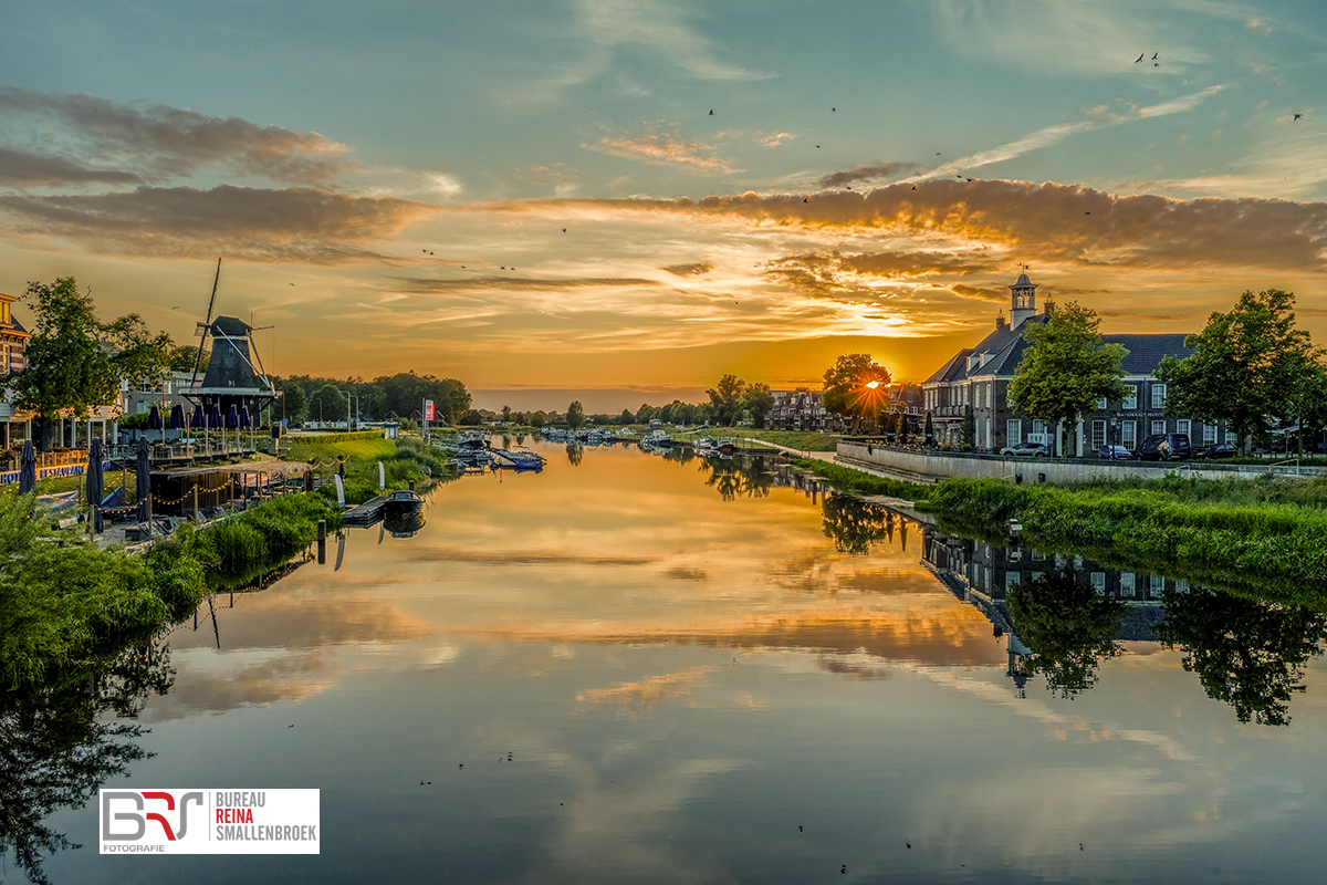 Ommen aan de Vecht zwaluwen in de lucht