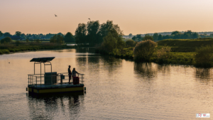 Pondje over de Vecht bij buurtschap Loozen
