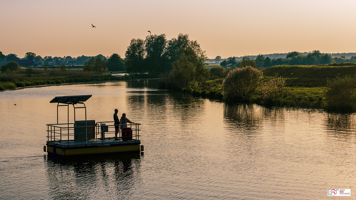 Pondje over de Vecht bij buurtschap Loozen