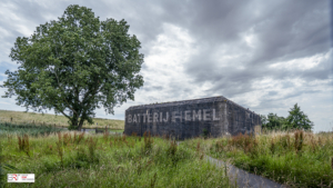 Bunker Batterij Fiemel met tekst