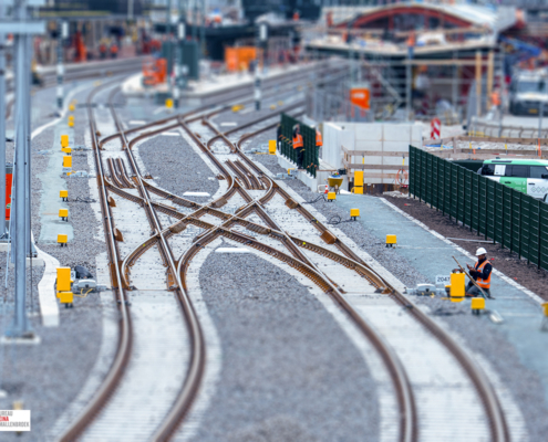 bedrijvigheid station Groningen tiltshift