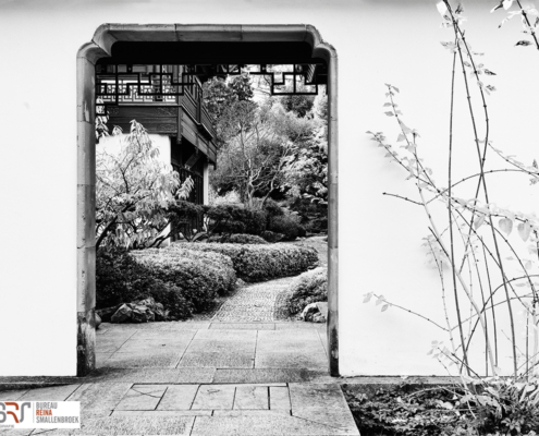 Doorkijk Het Rijk van Ming in zwart-wit