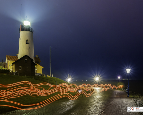 Hardlopers Urk bij de Vuurtoren