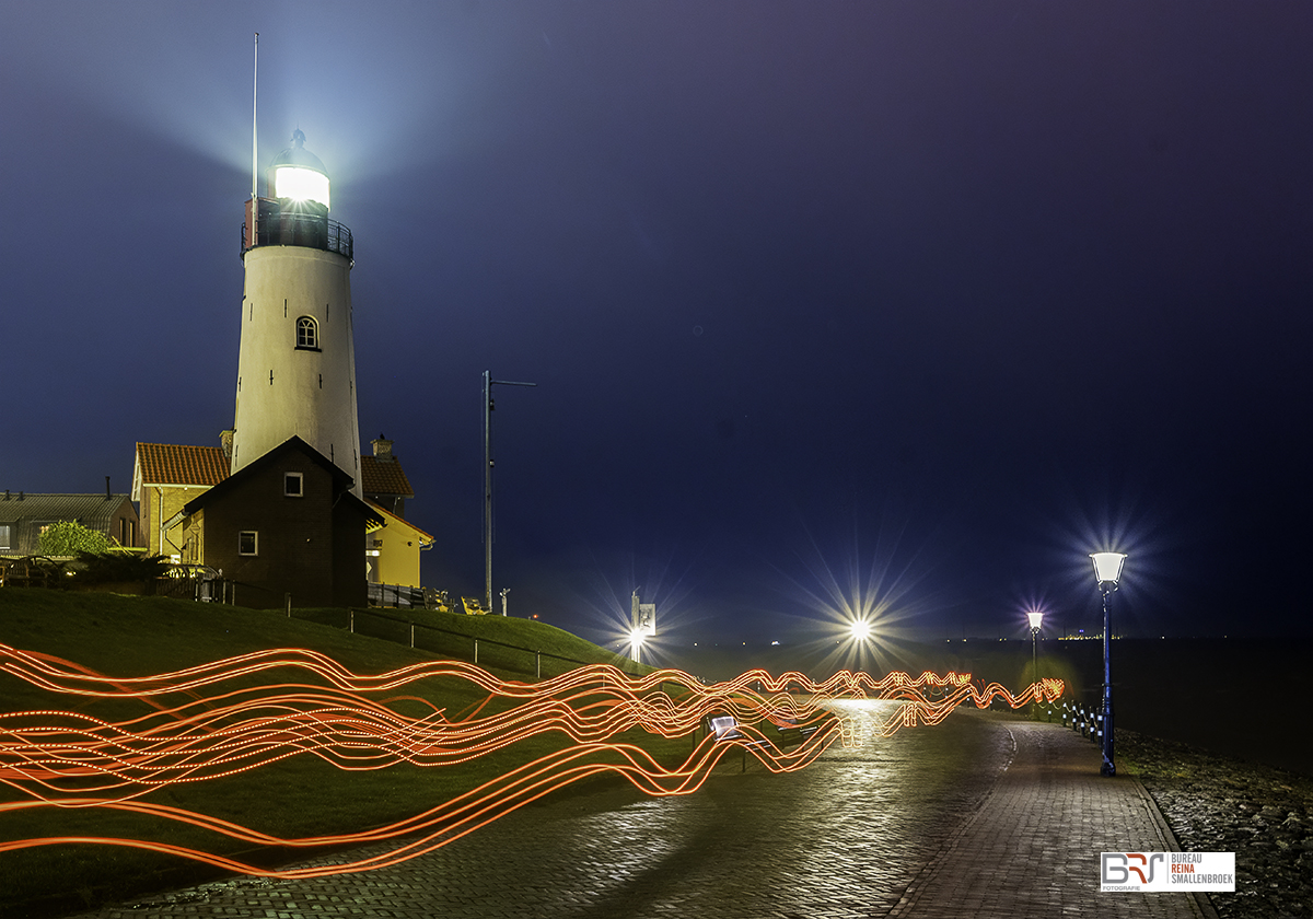 Hardlopers Urk bij de Vuurtoren