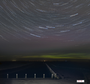 Startrail Noordpolderzijl klein