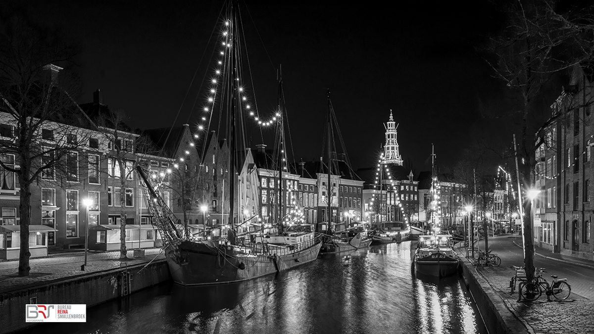 Vanaf noodbrug Vissersbrug tussen Hoge en Lage der A