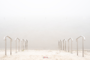 Norddeich Trap in de mist