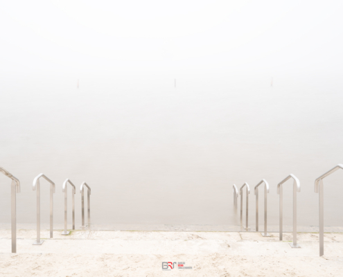 Norddeich Trap in de mist