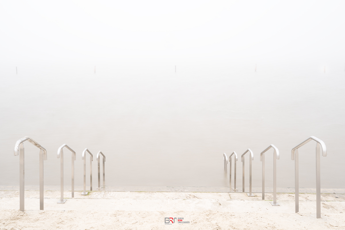 Norddeich Trap in de mist