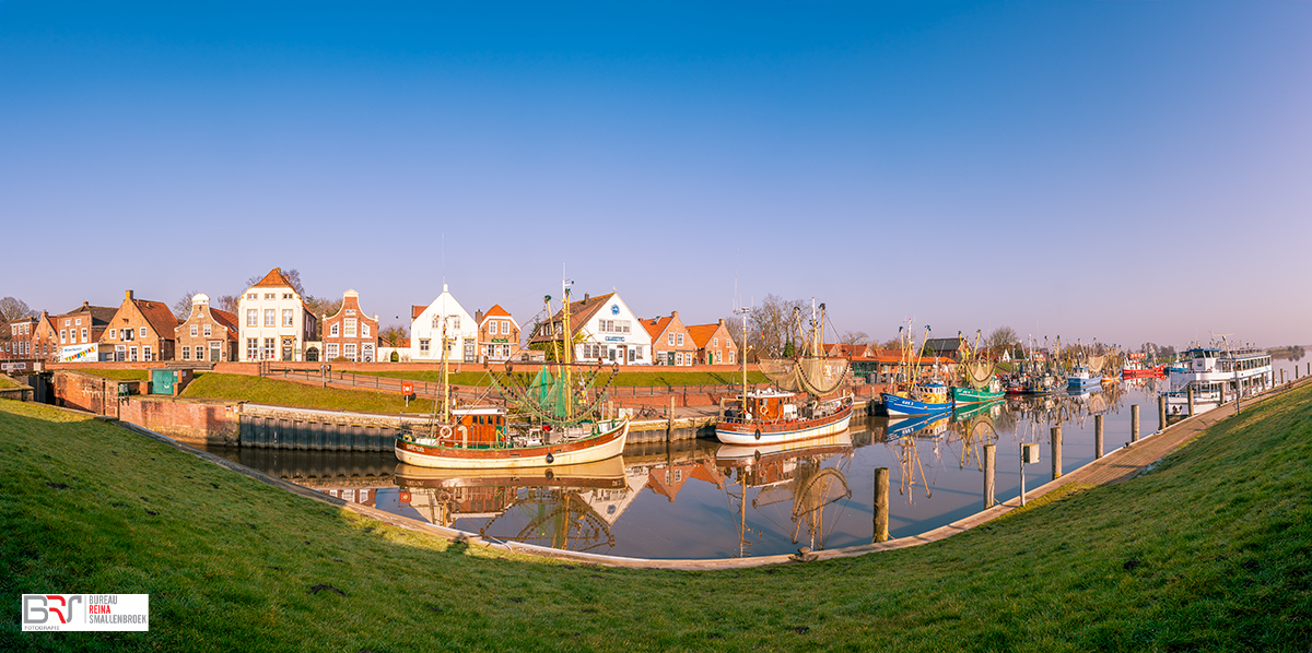 Panorama Haven Greetsiel.