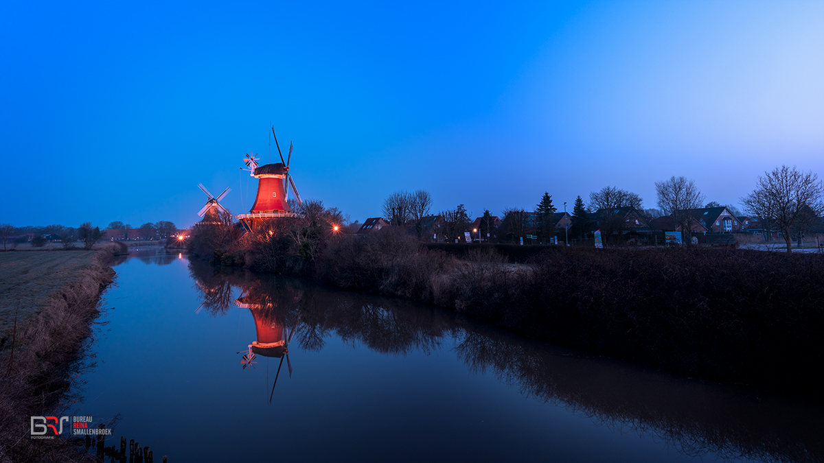 Twin Mills Greetsiel Blue Hour